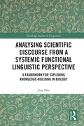 Cover: Analysing Scientific Discourse from A Systemic Functional Linguistic Perspective - Routledge