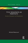 Cover: Title Sequences as Paratexts - Routledge