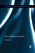 Cover: Ethics and Social Survival - Routledge