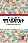 Cover: The Decline of Established Christianity in the Western World - Routledge