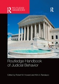 Cover: Routledge Handbook of Judicial Behavior - Routledge