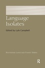 Cover: Language Isolates - Routledge