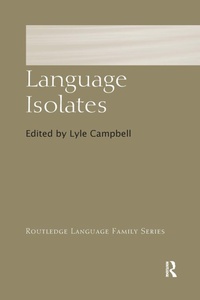 Enlarge image Cover: Language Isolates - Routledge