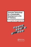 Cover: Concrete Technology for a Sustainable Development in the 21st Century - CRC Press
