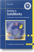 Cover: Einstieg in SolidWorks - Hanser