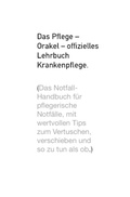 Cover: Das gro&szlig;e Lehrbuch der Krankenpflege - epubli