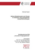 Cover: Aktives D&auml;mpfersystem zum Einsatz in modularen, lang auskragenden Ausspindelwerkzeugen - Shaker