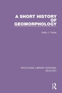 Cover: A Short History of Geomorphology - Routledge