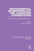 Cover: Environmental Geomorphology and Landscape Conservation - Routledge