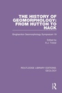 Cover: The History of Geomorphology - Routledge