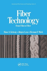 Enlarge image Cover: Fiber Technology - CRC Press