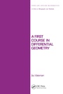 Cover: A First Course in Differential Geometry - CRC Press