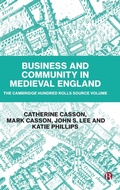 Cover: Business and Community in Medieval England - Bristol University Press