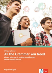 Enlarge image Cover: All the Grammar You Need - Klett