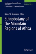 Cover: Ethnobotany of the Mountain Regions of Africa - Springer