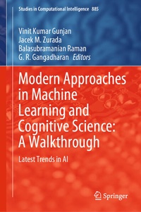 Enlarge image Cover: Modern Approaches in Machine Learning and Cognitive Science: A Walkthrough - Springer
