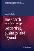 Cover: The Search for Ethics in Leadership, Business, and Beyond - Springer