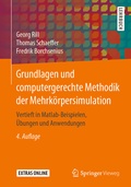 Cover: Grundlagen und computergerechte Methodik der Mehrk&ouml;rpersimulation - Springer Vieweg