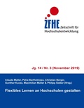 Cover: Flexibles Lernen an Hochschulen gestalten - Books on Demand