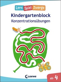 Abbildung von: Die neuen LernSpielZwerge - Konzentrationsübungen - Loewe