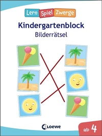Abbildung von: Die neuen LernSpielZwerge - Bilderrätsel - Loewe
