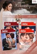 Cover: Mit dem Hochzeitsexpress in die Weihnachtszeit  (2 Miniserien) - CORA Verlag