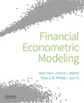 Cover: Financial Econometric Modeling - Oxford University Press Inc