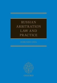 Enlarge image Cover: Russian Arbitration Law and Practice - Oxford University Press