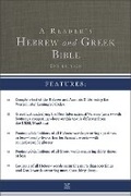 Cover: A Reader's Hebrew and Greek Bible - Zondervan Academic