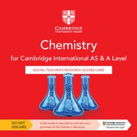 Abbildung von: Cambridge International AS & A Level Chemistry Digital Teacher's Resource Access Card - Cambridge University Press
