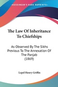 Bild: The Law Of Inheritance To Chiefships - Kessinger Publishing