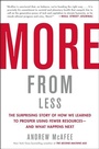 Cover: More from Less - Scribner Book Company