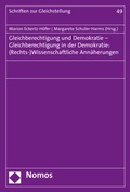 Abbildung von: Gleichberechtigung und Demokratie - Gleichberechtigung in der Demokratie: (Rechts-)Wissenschaftliche Annäherungen - Nomos