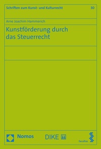 Abbildung von: Kunstförderung durch das Steuerrecht - Nomos