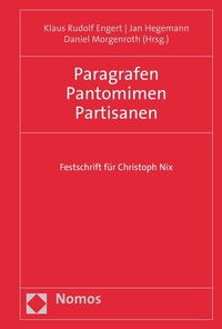Abbildung von: Paragrafen Pantomimen Partisanen - Nomos