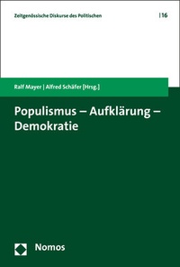 Abbildung von: Populismus - Aufklärung - Demokratie - Nomos