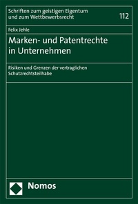 Abbildung von: Marken- und Patentrechte in Unternehmen - Nomos