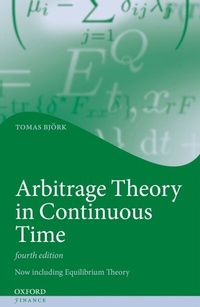 Abbildung von: Arbitrage Theory in Continuous Time - OUP eBook