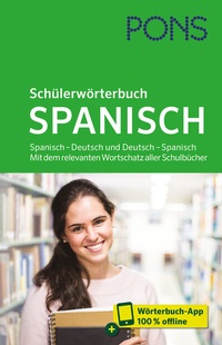 Abbildung von: PONS Schülerwörterbuch Spanisch - PONS Langenscheidt