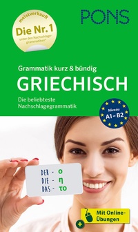 Abbildung von: PONS Grammatik kurz & bündig Griechisch - PONS Langenscheidt