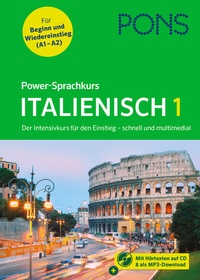 Enlarge image Cover: PONS Power-Sprachkurs Italienisch 1 - PONS Langenscheidt