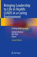 Cover: Bringing Leadership to Life in Health: LEADS in a Caring Environment - Springer