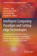 Cover: Intelligent Computing Paradigm and Cutting-edge Technologies - Springer