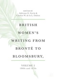 Cover: British Women's Writing from Bront&euml; to Bloomsbury, Volume 2 - Palgrave Macmillan