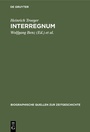 Cover: Interregnum - De Gruyter Oldenbourg
