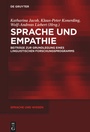 Cover: Sprache und Empathie - De Gruyter
