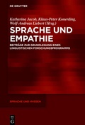 Cover: Sprache und Empathie - De Gruyter