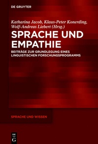 Abbildung von: Sprache und Empathie - De Gruyter