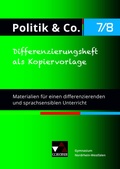 Cover: Politik & Co. - Nordrhein-Westfalen - G9 / Politik & Co. NRW Differenzierungsheft 7/8 - Buchner, C.C.