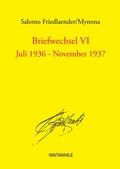 Cover: Briefwechsel VI - BoD - Books on Demand